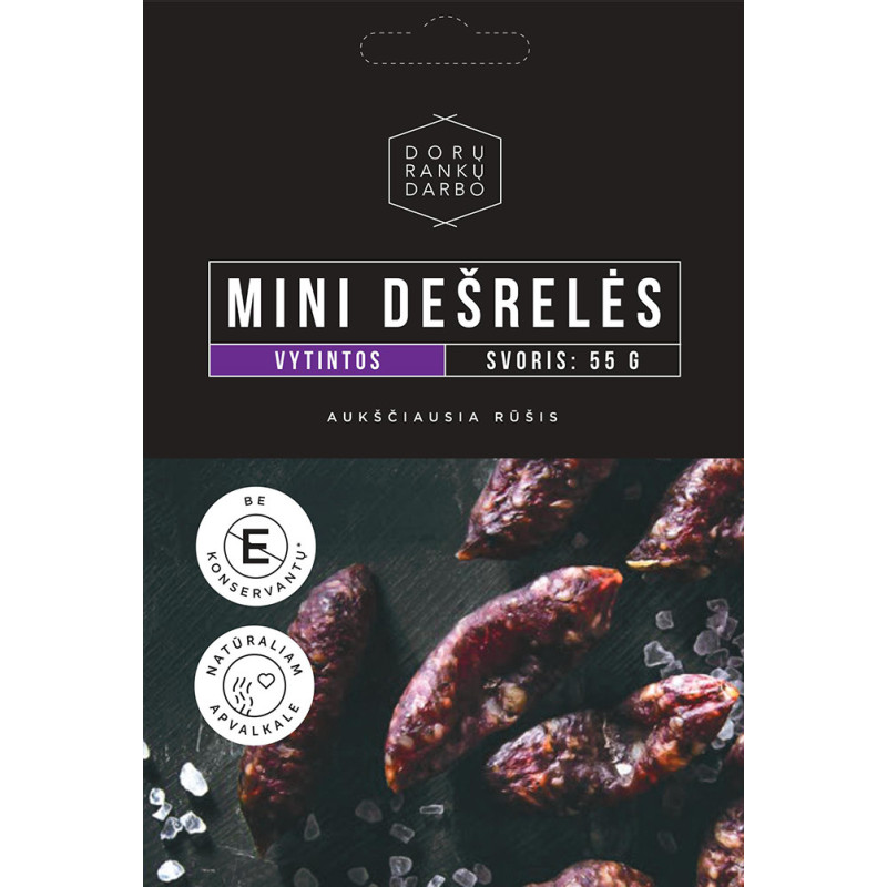 Vyt. kiaulienos MINI dešrelės DORA, 55 g