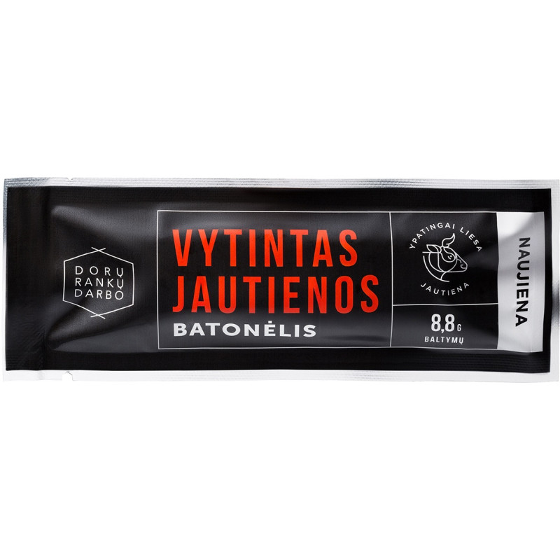 Vytintos jautienos batonėlis DORA, 25 g