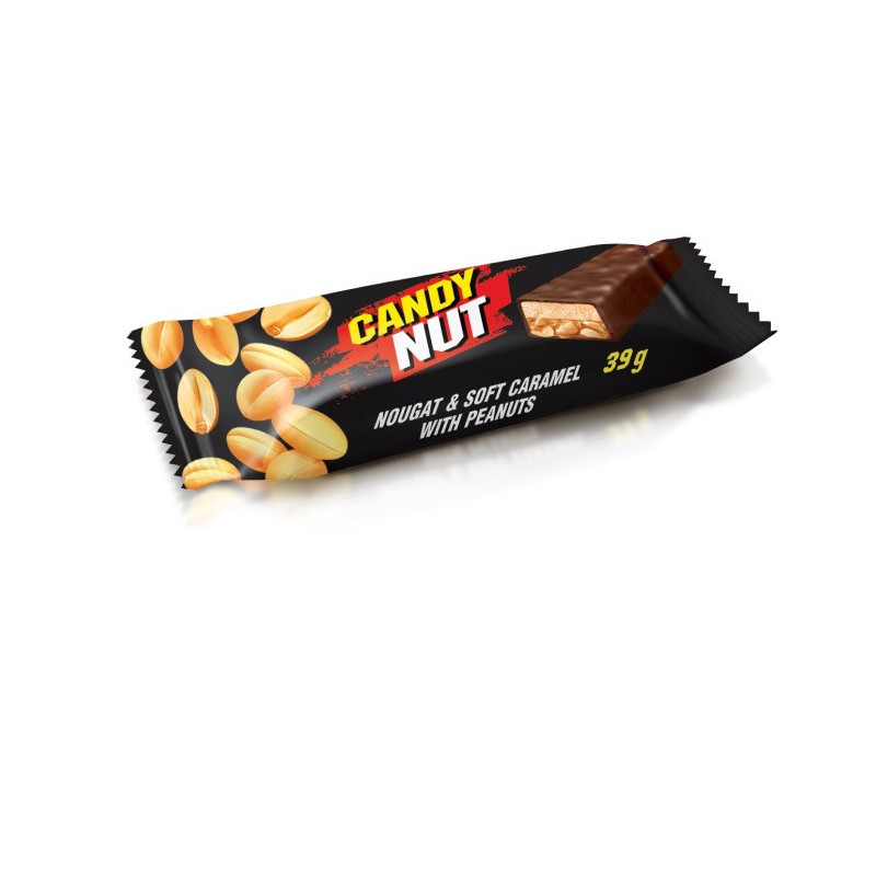 Saldainiai CANDY NUT su nuga ir riešutais, kg