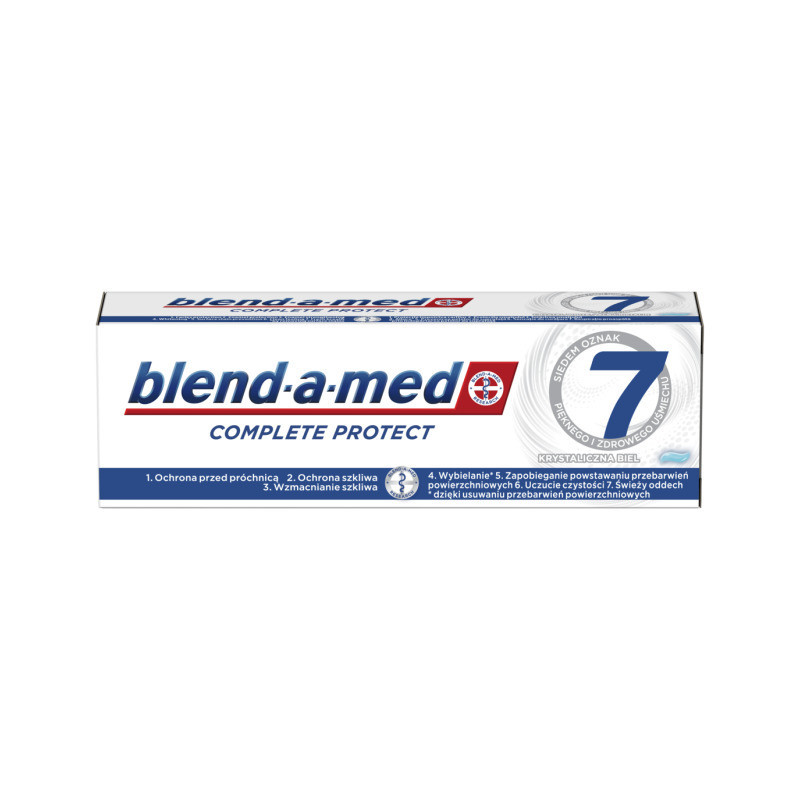 Dantų pasta BLEND A MED COMPLETE 7 WHITE, 75 ml