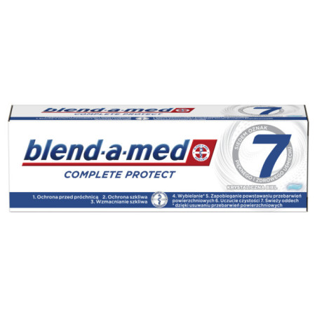 Dantų pasta BLEND A MED COMPLETE 7 WHITE, 75 ml