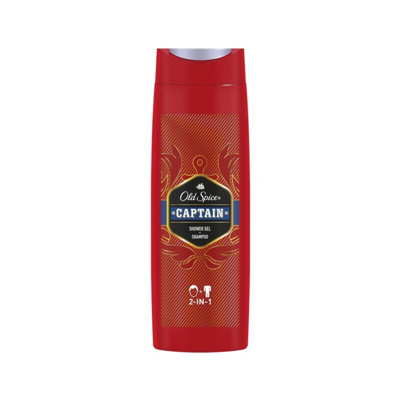 Dušo želė OLD SPICE Captain, 400 ml