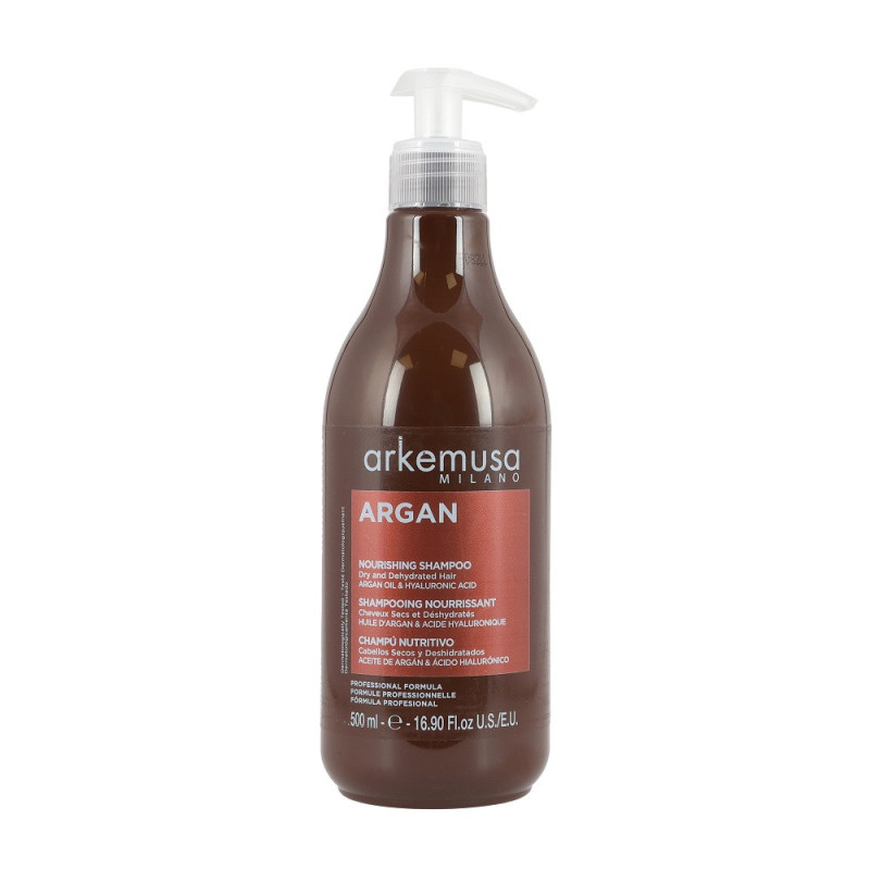 Plaukų šampūnas ARKEMUSA ARGAN NOURISHING , 500 ml