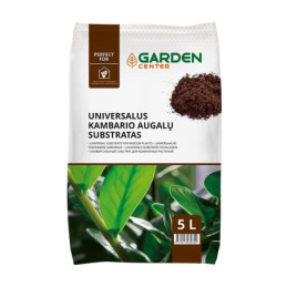 Universalus kambarinių augalų substratas GARDEN CENTER, 5 l