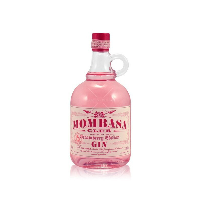 Džinas MOMBASA STRAWBERRY EDITION, 37,5 %, 700 ml