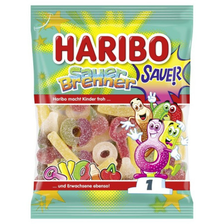 Guminukai HARIBO SAUER BRENNER, 160 g