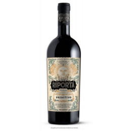 Vynas RIPORTA PRIMITIVO, raudonas, sausas, 14 %, 750 ml