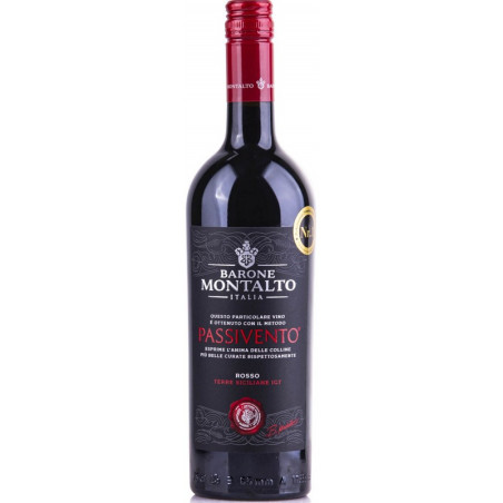 Vynas BARONE ROSSO, r. saus. 14,5 %, 750 ml