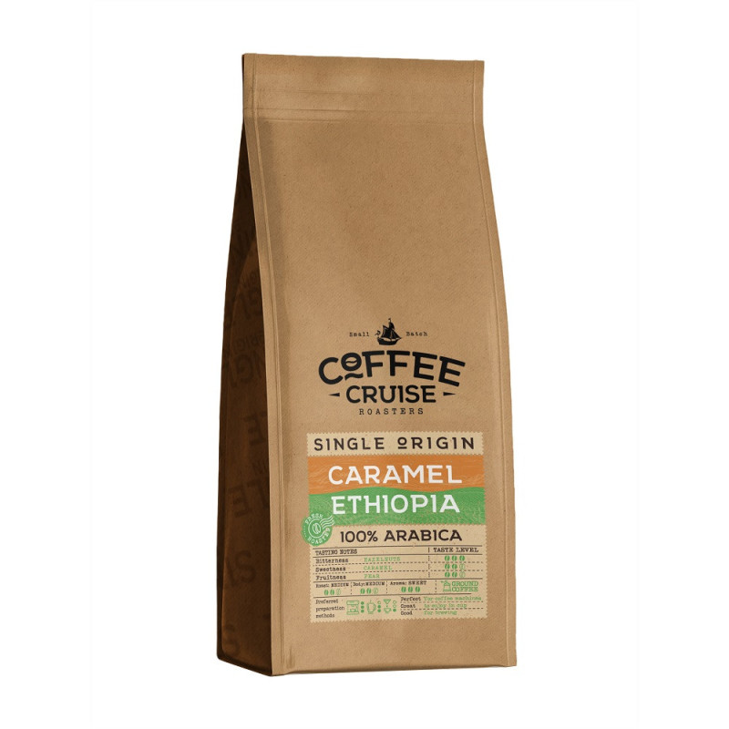 Malta kava Coffee Cruise Caramel Ethiopia 250g