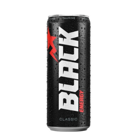 Energetinis gėrimas BLACK ENERGY, skardinė, 250 ml D