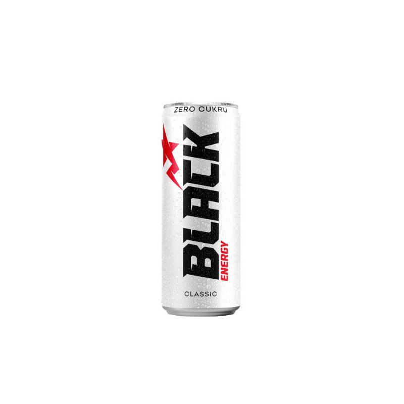 Energetinis gėrimas BLACK ENERGY be cukraus, skardinė, 250 ml D