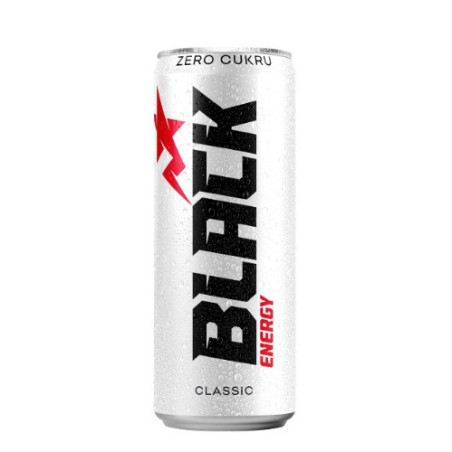 Energetinis gėrimas BLACK ENERGY be cukraus, skardinė, 250 ml D