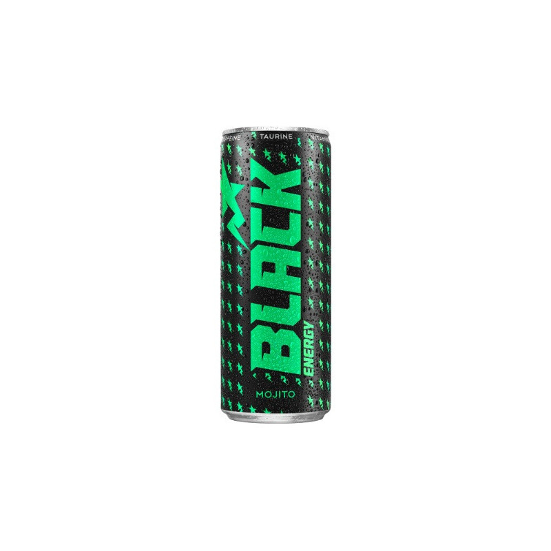Energetinis gėrimas BLACK ENERGY Mojito, skardinė, 250 ml D