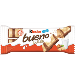 Vaflinis batonėlis KINDER BUENO WHITE, 39 g