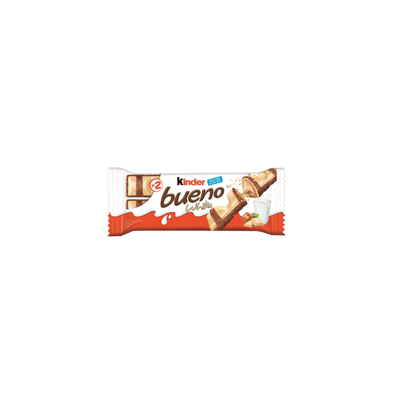 Vaflinis batonėlis KINDER BUENO WHITE, 39 g