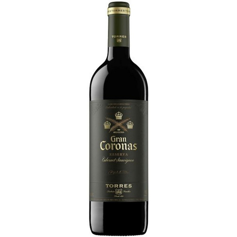 Vynas TORRES GRAN CORONAS PENEDES, raudonas, sausas, 13,5 %, 0.75l