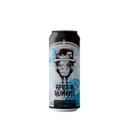 Gaz. alaus kokteilis Apes and Humans greipfrutų sk., 4,3% 0,5l