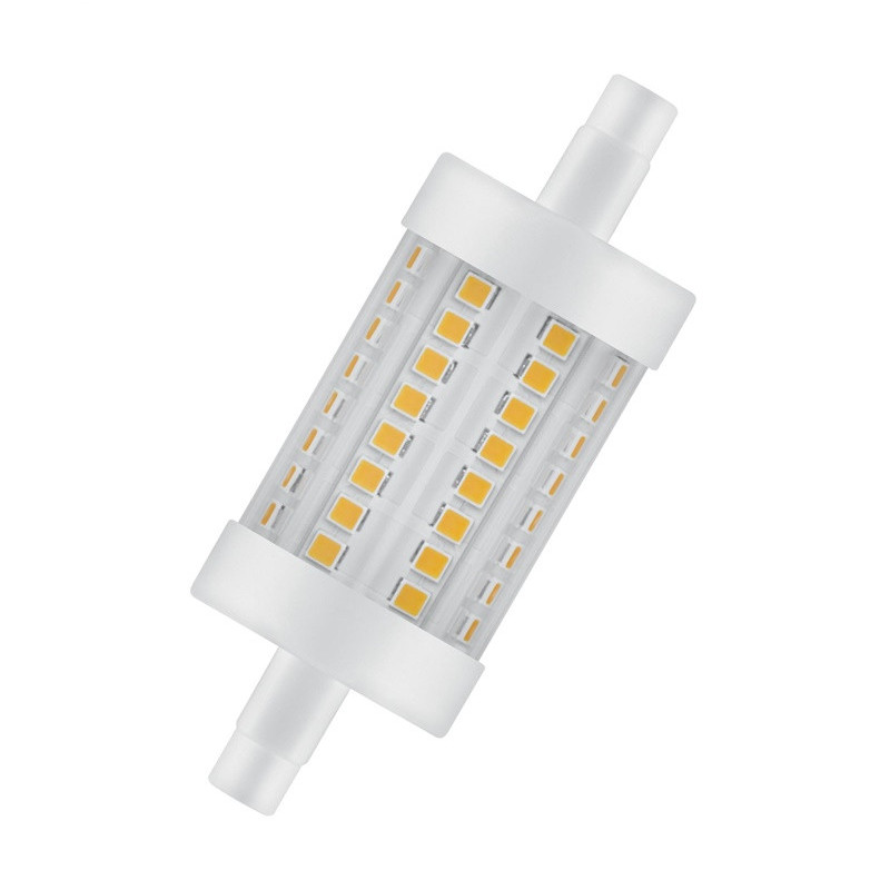 LED lemputė Osram, R7S, 78mm, 7W, 2700K, 806lm, skaidri