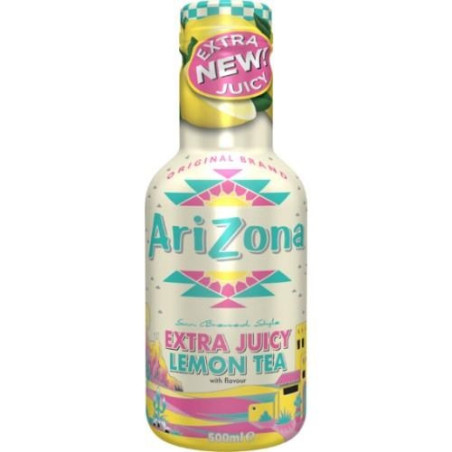 Šaltos arbatos gėrimas ARIZONA Extra Juicy citrinų sk., 450 ml