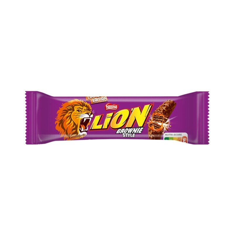 Batonėlis NESTLE LION BROWNIE, 40 g