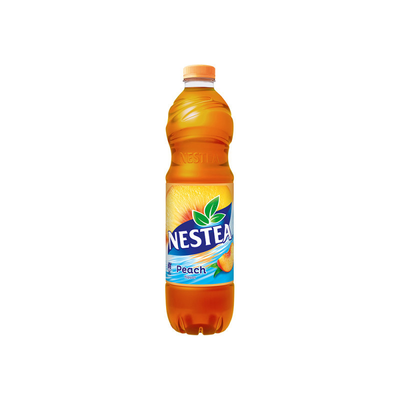 Šalta juodoji arbata NESTEA persikų skonio, 1.5 l