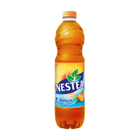 Šalta juodoji arbata NESTEA persikų skonio, 1.5 l