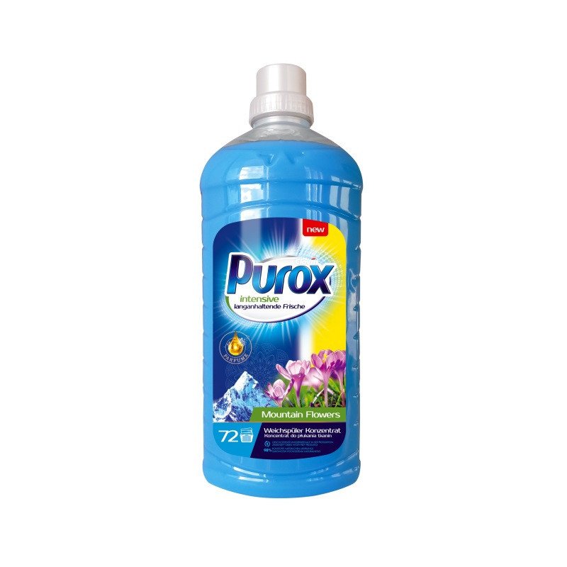 Skalbinių minkštiklis PUROX BLACK ORHIDEE, 72 skalb., 1,8 l
