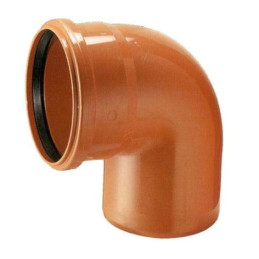 Lauko kanalizacijos alkūnė Magnaplast, Ø 110 mm, 87°