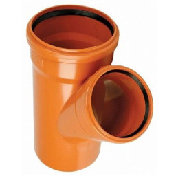Lauko kanalizacijos trišakis Magnaplast, Ø 110/160 mm, 45°