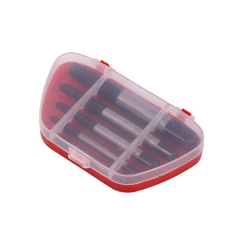 Nulūžusių varžtų išsukėjų kompektas, 3-11 mm, 5 vnt Nulūžusių varžtų išsukėjų kompektas, 3-11 mm, 5 vnt