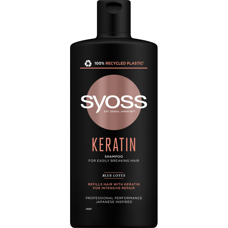 Šampūnas SYOSS KERATIN, 0.44 l