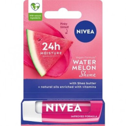 Kremas lūpoms NIVEA FRUITY SHINE WATERMELON, 4,8 g