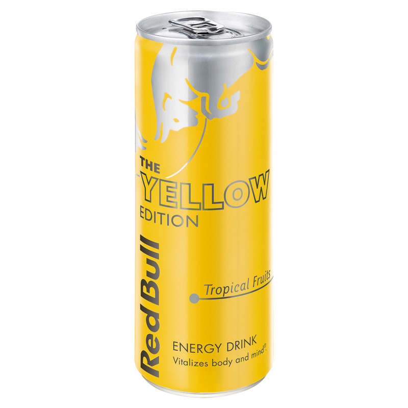 Energinis gėrimas RED BULL YELLOW EDITION, 0.25 l