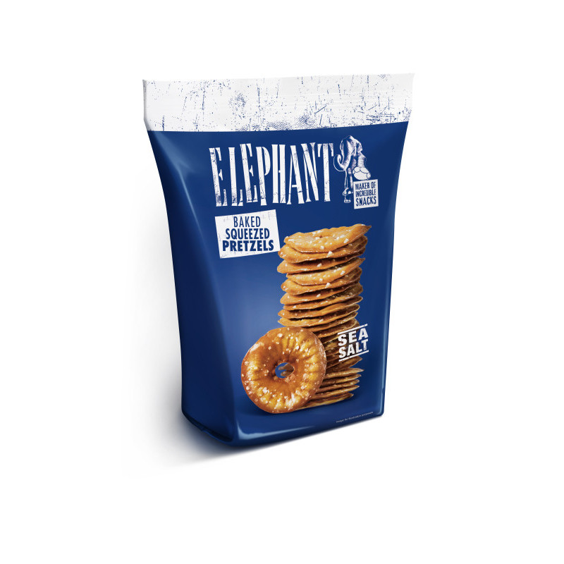 Krekeriai su druska ELEPHANT Salt, 80 g