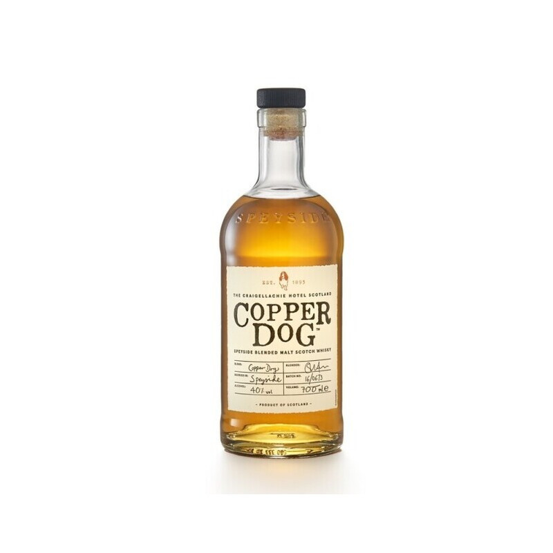 Viskis COPPER DOG SPEYSIDE BLENDED MALT, 40 %, 700 ml