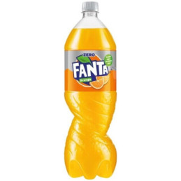 Gazuotas gėrimas FANTA ORANGE ZERO, apelsinų sk., 1,5 l