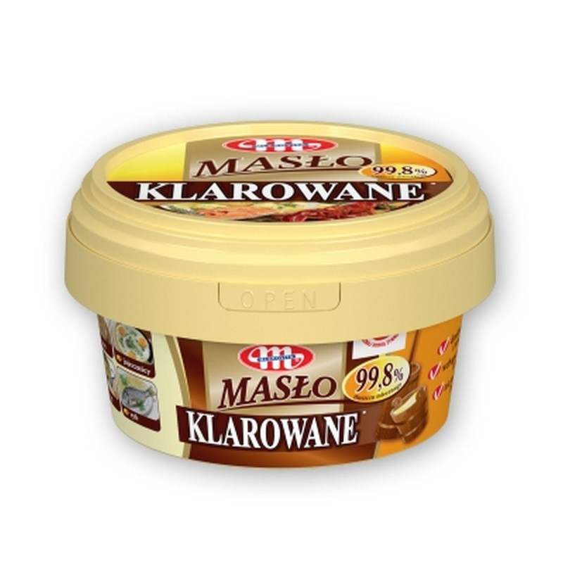 Lydytas sviestas MLEKOVITA, 99,8% rieb., 250 g