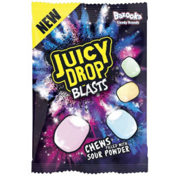 Kramt. saldainiai BAZOOKA JUICY DROP BLASTS, 120 g