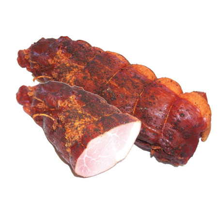 Šaltai rūkytas kumpelis ŠVELNAUS DŪMO sver., 1 kg
