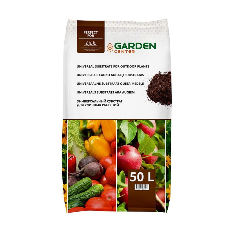 Universalus durpių substratas GARDEN CENTER, 50 l Universalus durpių substratas GARDEN CENTER, 50 l