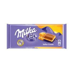 Šokoladas MILKA su karamele, 100g