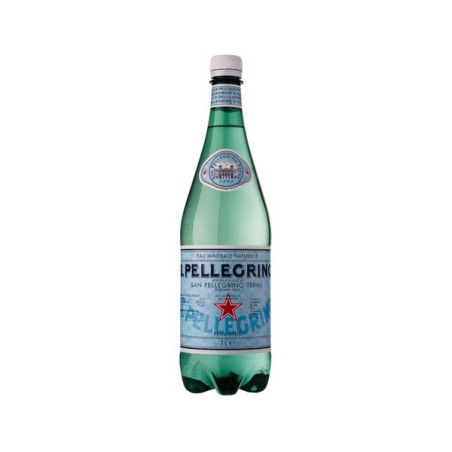 Gazuotas mineralinis vanduo S.PELLEGRINO, 1 l