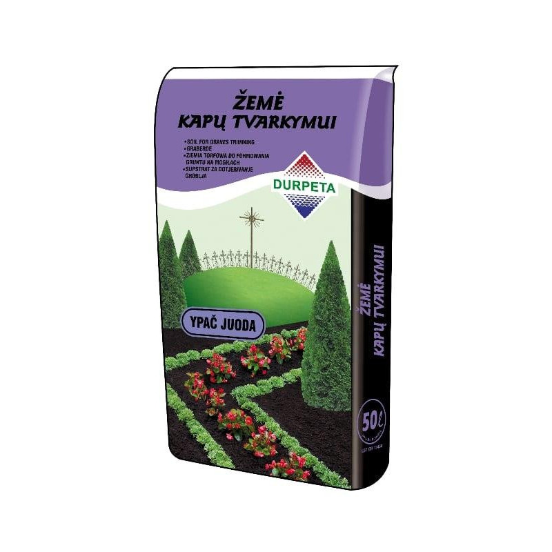 Žemė kapų tvarkymui DURPETA, 50 l