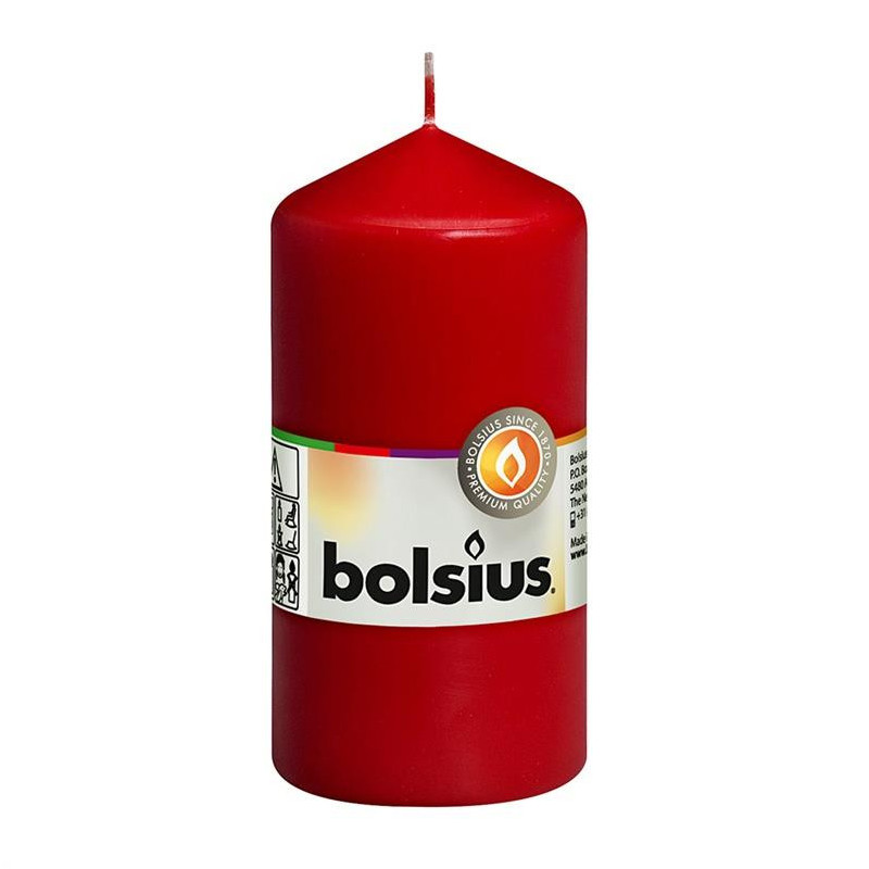 Cilindrinė žvakė Bolsius PILLAR, 25 h, 120 mm Cilindrinė žvakė Bolsius PILLAR, 25 h, 120 mm