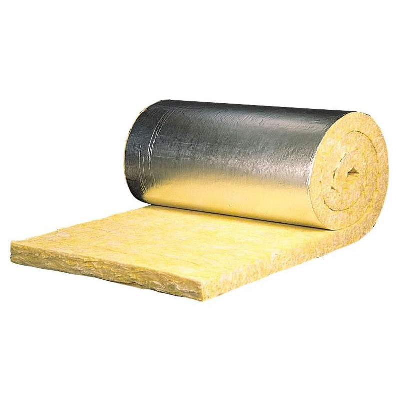 Stiklo vatos demblys su aliuminio folija, Isover, 3x120x800