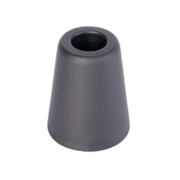 Durų atrama Barcz, juoda, 4,8 x 6 cm