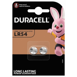 Elementai DURACELL LR54, 1,5V, 2 vnt.