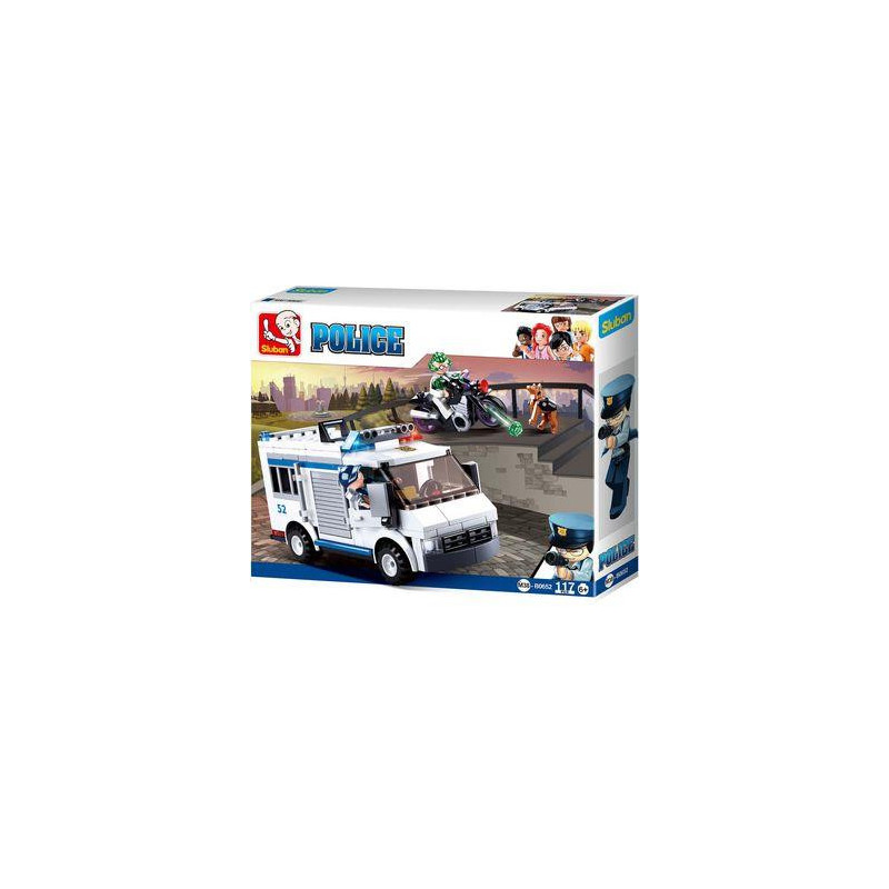 Konstruktorius Sluban Police Prisoner Transport M38-B0652 Konstruktorius Sluban Police Prisoner Transport M38-B0652