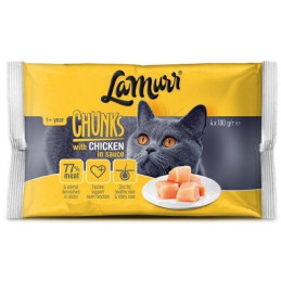 Šlapias kačių maistas La Murr 0.1 kg x 4 vnt.