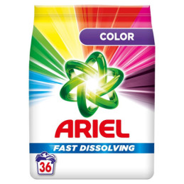 Skalbimo milteliai Ariel color 36 skalbimai, 1.98 kg